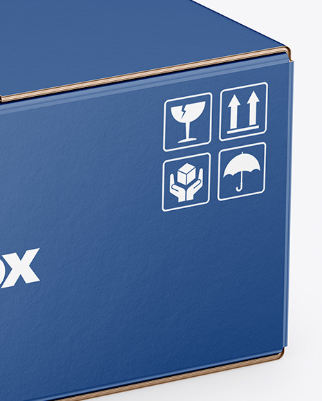 Paper Box Mockup PSD #1