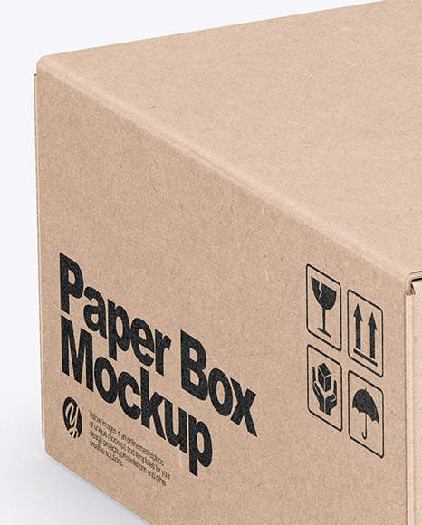 Download Kraft Box Mockup In Box Mockups On Yellow Images Object Mockups Yellowimages Mockups