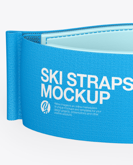 Download Ski Strap Mockup In Apparel Mockups On Yellow Images Object Mockups