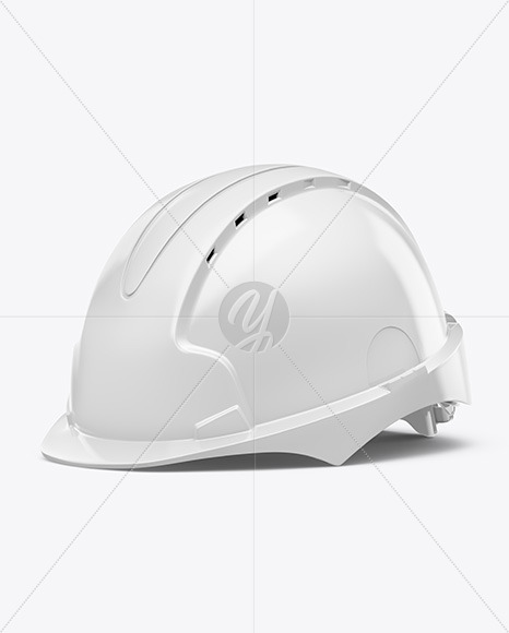 Download Glossy Hard Hat Mockup In Apparel Mockups On Yellow Images Object Mockups