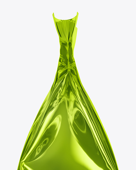 Metallic Food Bag Mockup PSD #2