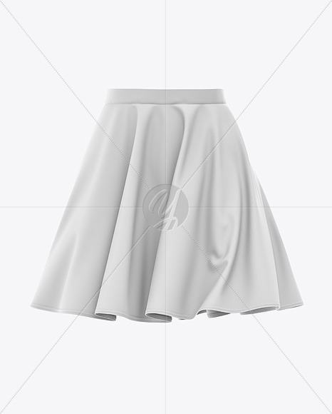 Download View Skater Skirt Mockup Front Half-Side View Images ...