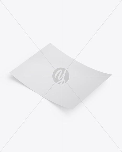 Paper Mockup PSD #3