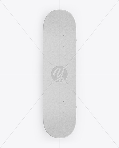 Download Skateboard Mockup - Top View in Vehicle Mockups on Yellow ...