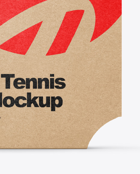 Box For Tennis String Mockup PSD #1