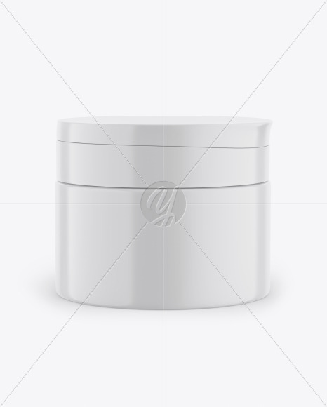 Cosmetic Jar Mockup PSD #1