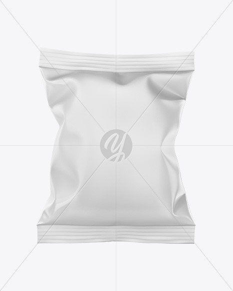 Matte Chips Bag Mockup PSD #3