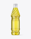 1L Sunflower Oil Bottle Mockup