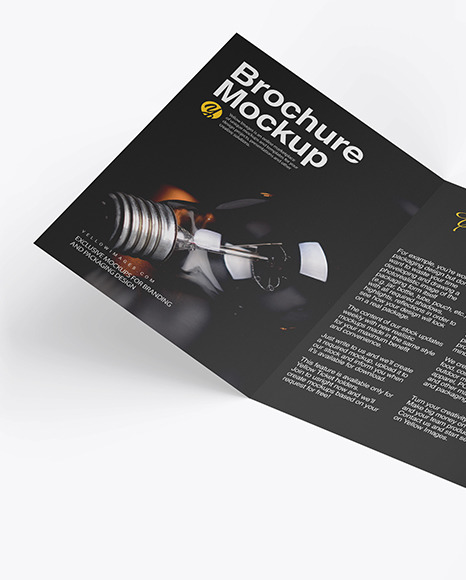 Brochure Mockup PSD #2