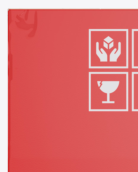 Paper Box Mockup PSD #1