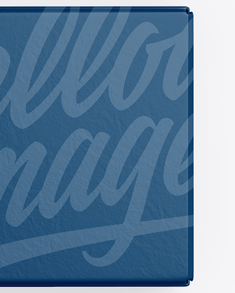 Textured Paper Box Mockup PSD #1