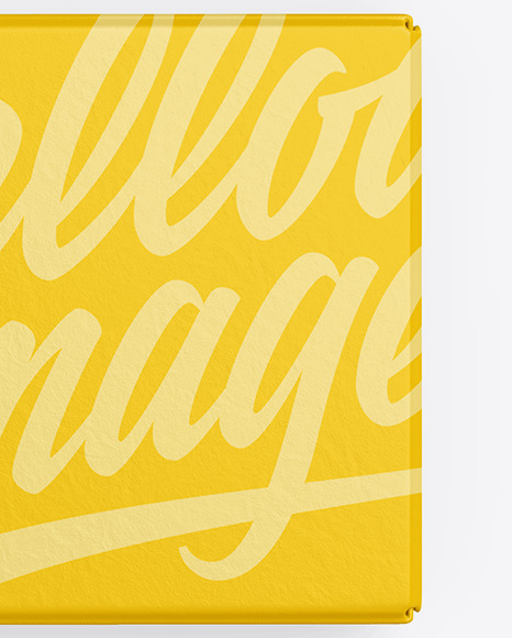 Textured Paper Box Mockup PSD #5