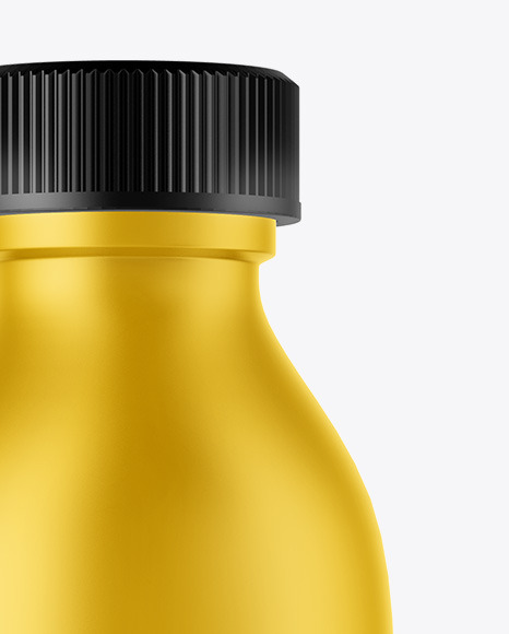 Matte Plastic Bottle Mockup PSD #2