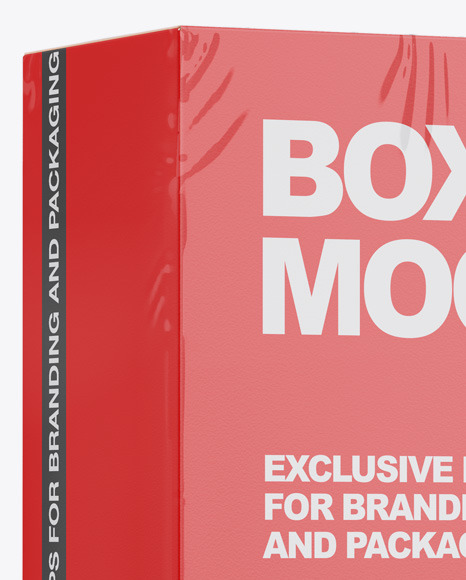 Paper Box Mockup PSD #4