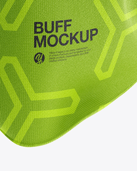 Download Buff Mockup in Apparel Mockups on Yellow Images Object Mockups