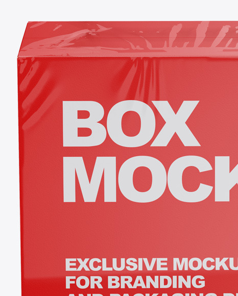 Paper Box Mockup PSD #1