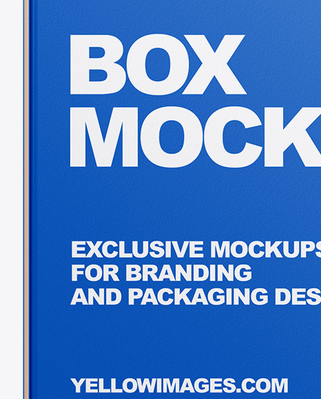 Download Paper Box Mockup In Box Mockups On Yellow Images Object Mockups