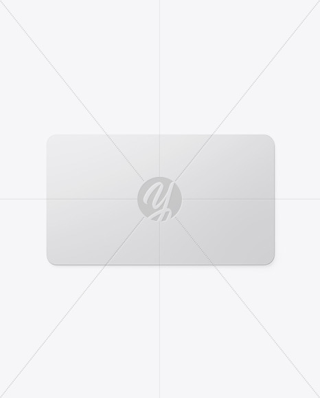 Plastic Business Card PSD #3