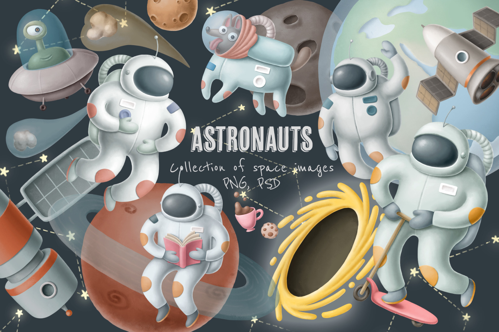 Cosmos collection. Космос коллекшн. Space collection. Space creator. Космонавт набирающий код рисунок.