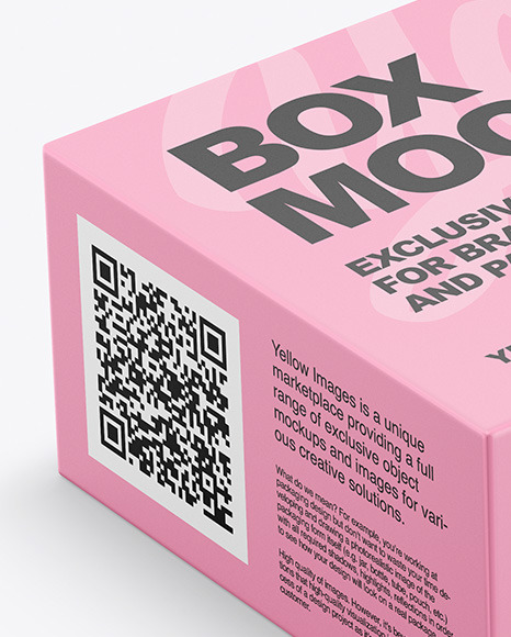 Download Paper Box Mockup In Box Mockups On Yellow Images Object Mockups