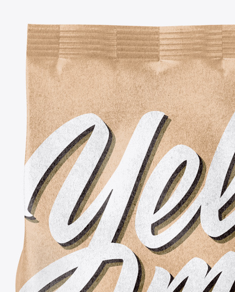 Kraft Bag Mockup PSD #2