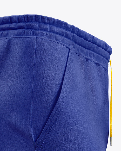 Men’s Shorts Mockup back view 70036