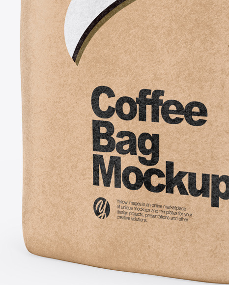 Kraft Bag Mockup PSD #1