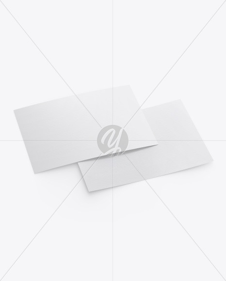 Download Textured A5 Postcard Mockup In Stationery Mockups On Yellow Images Object Mockups