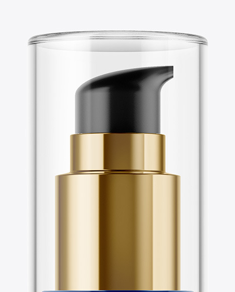 Glossy Cosmetic Spray Mockup PSD #3