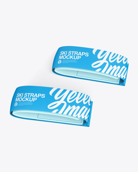 Download Ski Straps Mockup In Apparel Mockups On Yellow Images Object Mockups