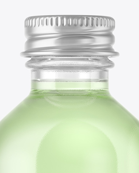 Glass Cosmetic Bottle Mockup PSD #6