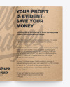 Kraft Brochure Mockup