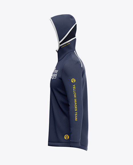 Download Basketball Full Zip Hoodie Mockup Side View Of Hooded Jacket In Apparel Mockups On Yellow Images Object Mockups