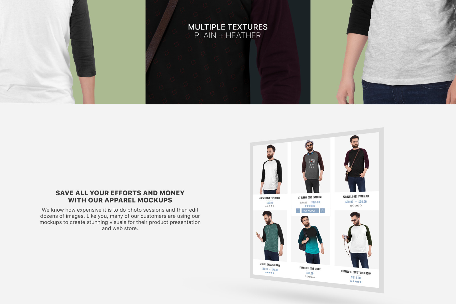 Download Men S Raglan T Shirt Mockup Set In Apparel Mockups On Yellow Images Creative Store