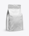 Download Food Bag Mockup In Bag Sack Mockups On Yellow Images Object Mockups PSD Mockup Templates