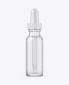 Frosted Glass Dropper Bottle Mockup