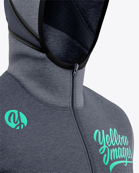 Download Basketball Heather Hoodie Mockup Front Half Side View Of Hooded Jacket In Apparel Mockups On Yellow Images Object Mockups