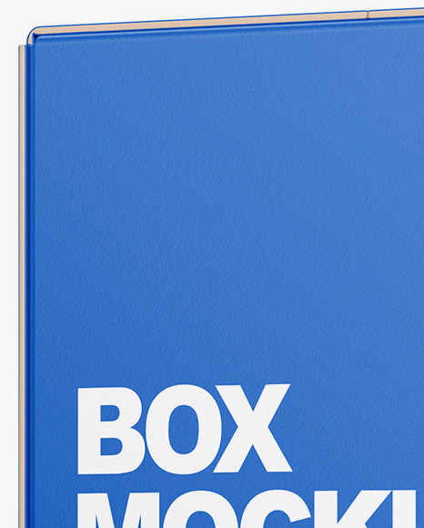 Paper Box Mockup PSD #2