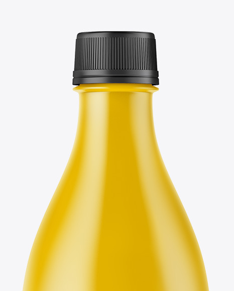 Download Matte Plastic Bottle Mockup in Bottle Mockups on Yellow ... Yellowimages Mockups