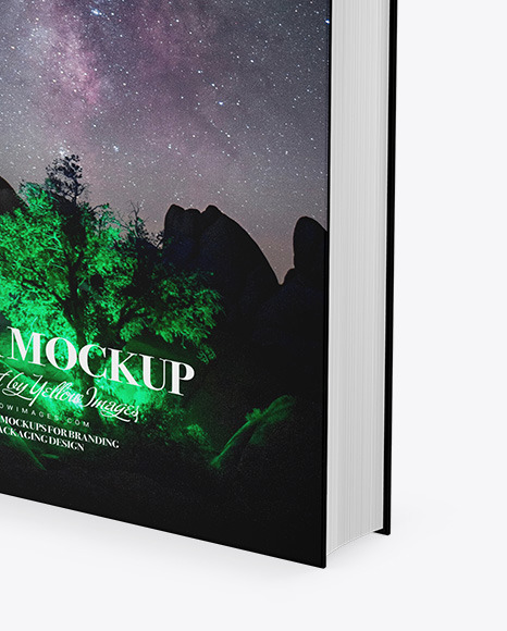 Book w  Matte Cover Mockup   Half Side View PSD #7