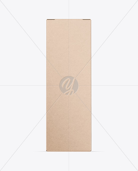 Download Kraft Box Mockup In Box Mockups On Yellow Images Object Mockups PSD Mockup Templates