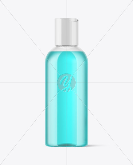 Download Clear Cosmetic Bottle With Pump Mockup In Bottle Mockups On Yellow Images Object Mockups Yellowimages Mockups