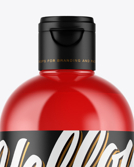 Plastic Bottle Mockup PSD #2