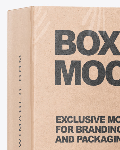 Two Kraft Boxes Mockup