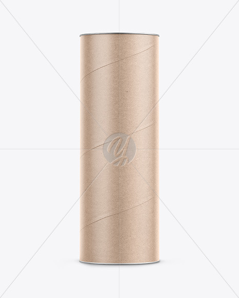 Download Kraft Tube Mockup In Tube Mockups On Yellow Images Object Mockups Yellowimages Mockups