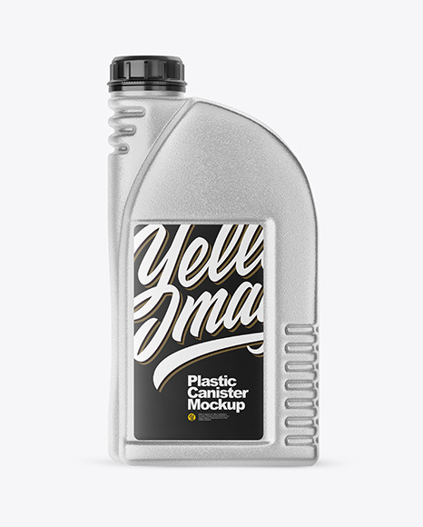 Plastic Canister Mate Mockup In Jerrycan Mockups On Yellow Images Object Mockups