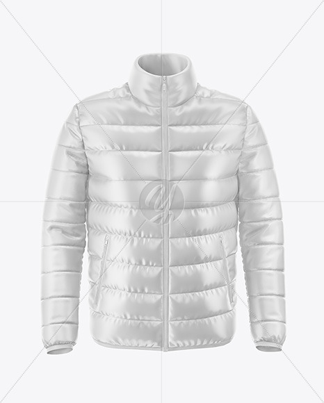 Download Glossy Women S Down Jacket Mockup Front View In Apparel Mockups On Yellow Images Object Mockups