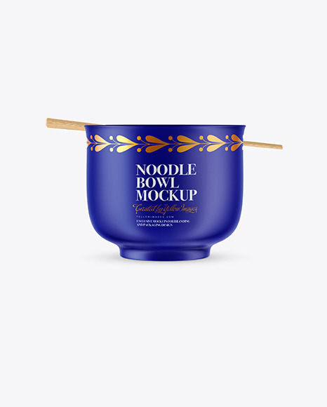 Download Matte Noodle Bowl Mockup In Cup Bowl Mockups On Yellow Images Object Mockups PSD Mockup Templates