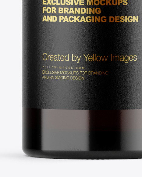 Download Amber Glass Vinegar Bottle Mockup In Bottle Mockups On Yellow Images Object Mockups PSD Mockup Templates