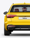 Station Wagon Mockup - Front View